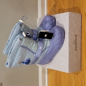 Sorel "Frozen II Elsa Flurry" Snow Boots Limited Edition Big Kids Size 5